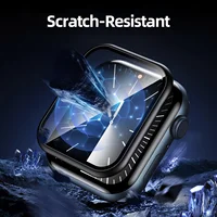 Protecteur d'écran pour Apple Watch série 10 9-8-7-6 5 Se ultra-2 49mm 41mm 45mm 40 44mm 3D (verre non trempé), accessoires de Film 2