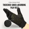 Sports Outdoor Spring and Autumn Bicycle Riding Gloves Long Fingers Ultra Fiber Sunscreen, Wear resistant, Anti slip 3