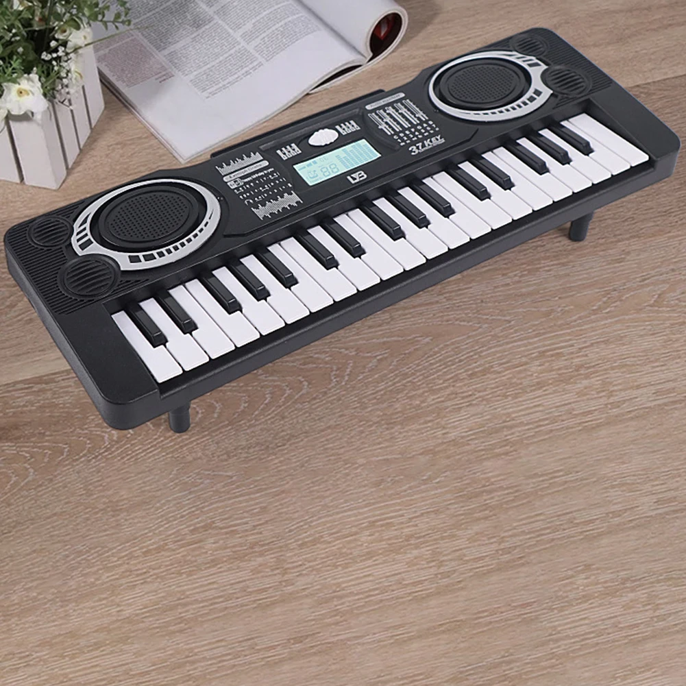 37 Keys Electric Piano Kids Educational Toy Portable Electronic Piano Keyboard Children Musical Instrument