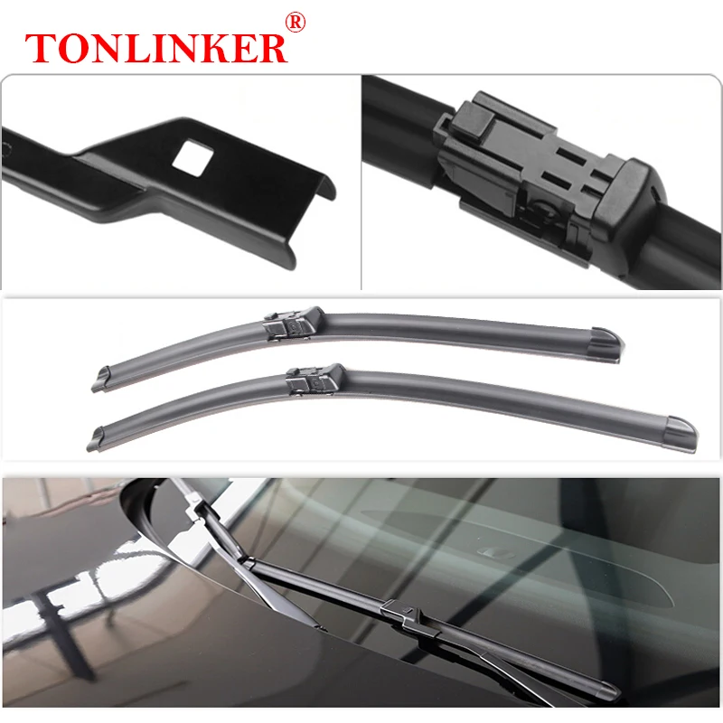 TONLINKER Wiper Blades For Changan CS75 2014-2018 2019 2020 2021 Car Accessories Front Windscreen Wiper Blade Brushes Cutter