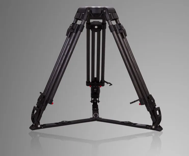 JP-V25L PRO JP-V25T PRO Tripod Heavy Carbon Fiber Video Camera Tripod with150mm