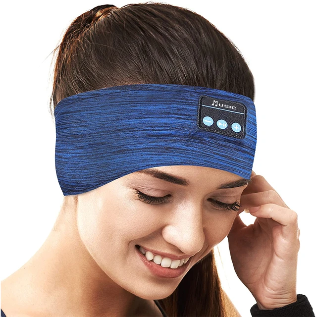 Écouteurs de sommeil sans fil Bluetooth 5.2, bandeau respirant, 3D,  musique, masque oculaire, oreillettes pour dormir sur le côté - AliExpress