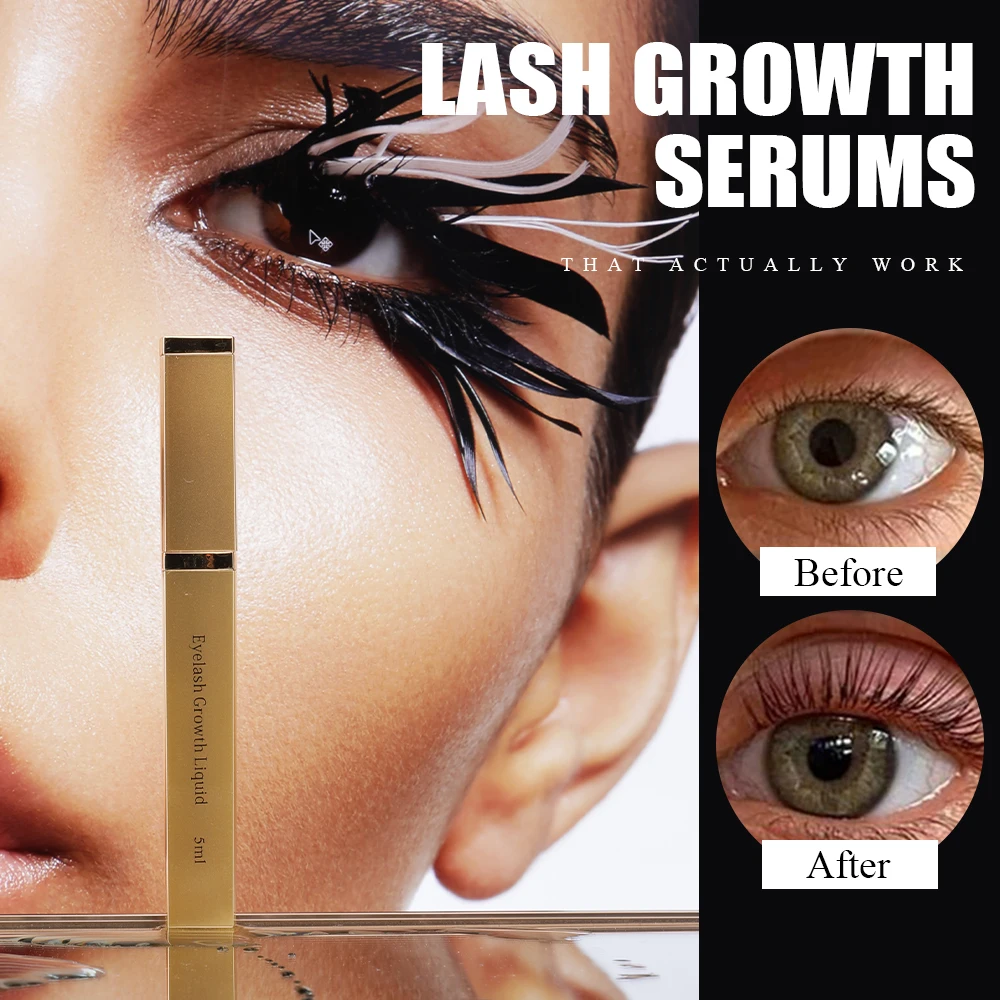 Eyelash Growth Serum Fast Eyelashes Essence Liquid Treatment Lash Curly