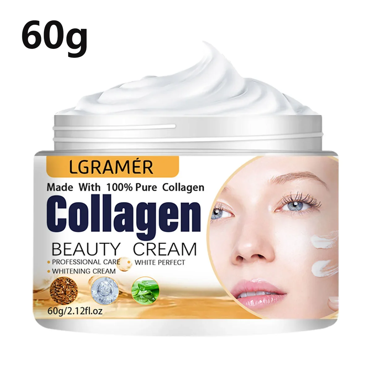 thumbnail image 1 of Crema antiarrugas Crema para ojos Crema hidratante facial Crema antienvejecimiento Lifting facial Crema nutritiva reparadora Crema potenciadora de colágeno Esencia coreana, 1 of 5
