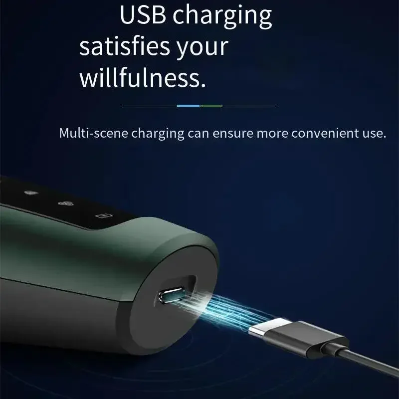 Xiaomi Mijia Electric Shavers Men USB Rechargeable Rotary Shavers Waterproof Wet Dry Double Use Electric Trimmer Ergonomic Razor 3