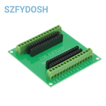 ESP8266 karta rozszerzenia Adapter terminala jest kompatybilny z płytą rozwojową MCU NODEMCU V2 GPIO Led