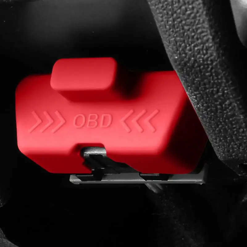 waterproof car OBD Port Cover silicone rust-proof OBD Port Lock Protective Sleeve Dust OBD Clogging Caps for Car Accessories