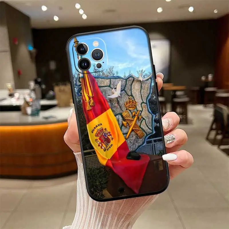RE54 Stylish Spain Flag Phone Case - Vibrant Spanish Design
