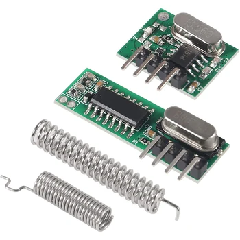 Trasmettitore e ricevitore RF wireless 433 MHz con antenna Chiedi il kit fai da te del modulo di controllo remoto per Arduino