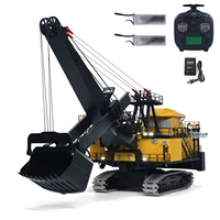 1/25 Mining Digger Metal RC Truck Electric Rope Shovel Painted Finished Remote Control Excavator Heavy Machine Model RC Toys 2