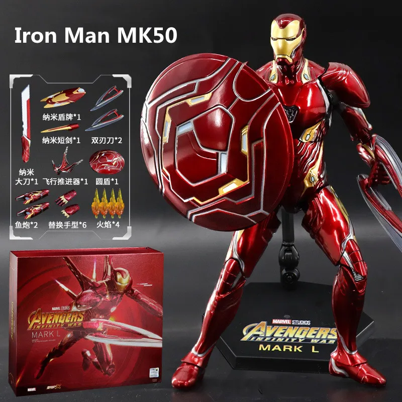 marvel-the-avengers-iron-man-mk50-mk6-22-joints-movable-figure-with-box-office-decoration-ornament-pvc-toys-christmas-present