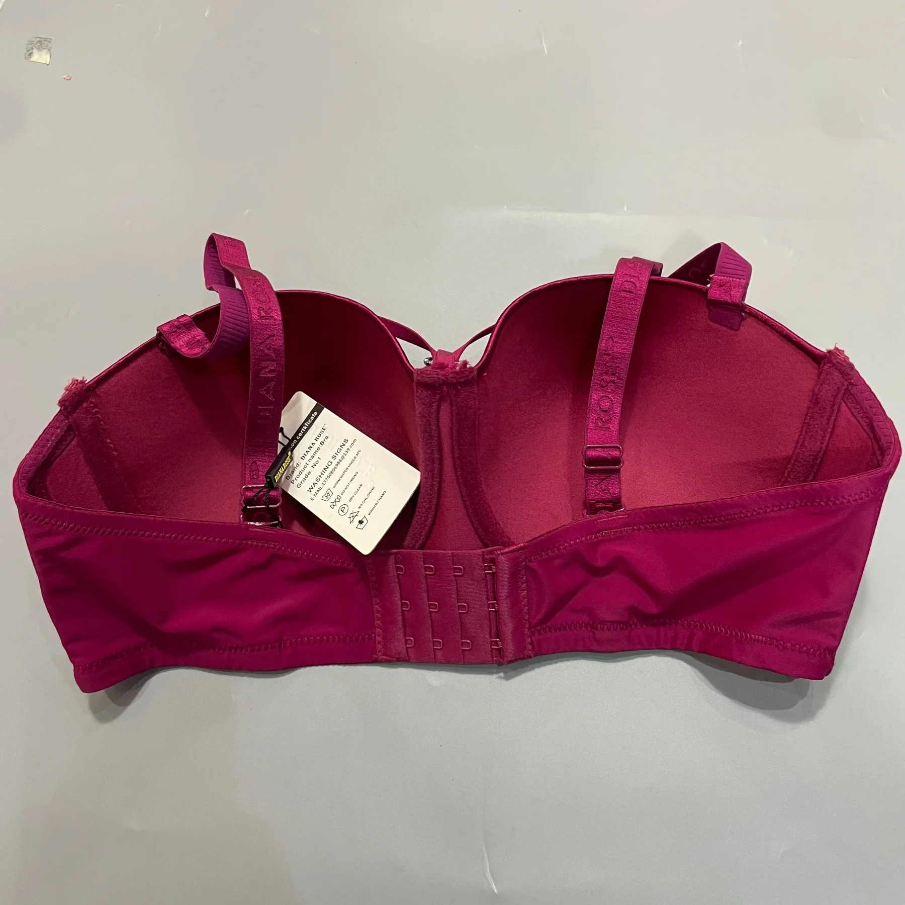 YC511C Comfortable and breathable C-cup bra underwire push-up Sexy women's underwear embroidery bra 4