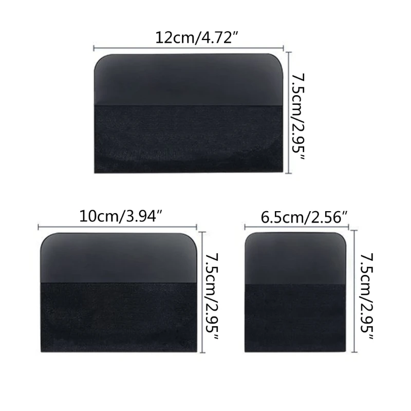 2024 New Window Tint Kit Tools TPU PPF Squeegee Car Paint Protection Film Vinyl Wrap Rubber Scraper Auto Accessories Clean Wiper