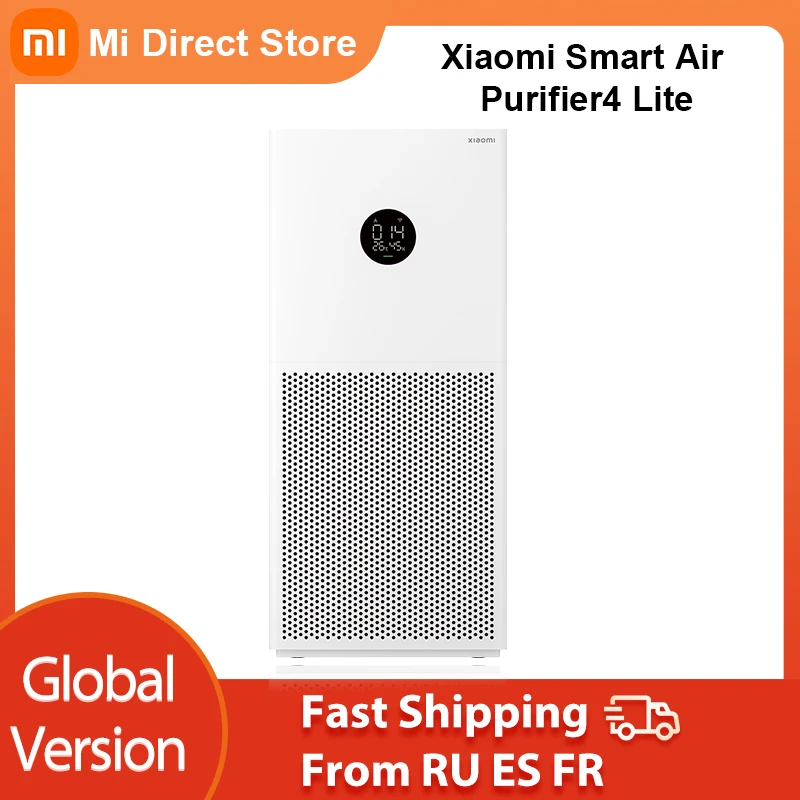 Xiaomi Mijia Air Purifier 4 Lite Интеллектуальный OLED-дисплей с сенсорным экраном Очиститель