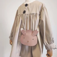 Cute Korean Cartoon PU Kids Crossbody Bags for Toddler Girls Bunny Messenger Bag Kawaii Baby Children's Small Handbags Gifts 6