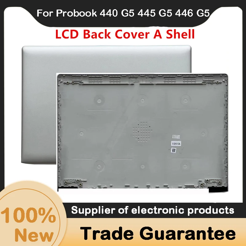 

New For HP Probook 440 G5 445 G5 446 G5 HSN-Q04C LCD Back Cover Case Rear Lid A Shell L01092-001 4AX8BLCTP10