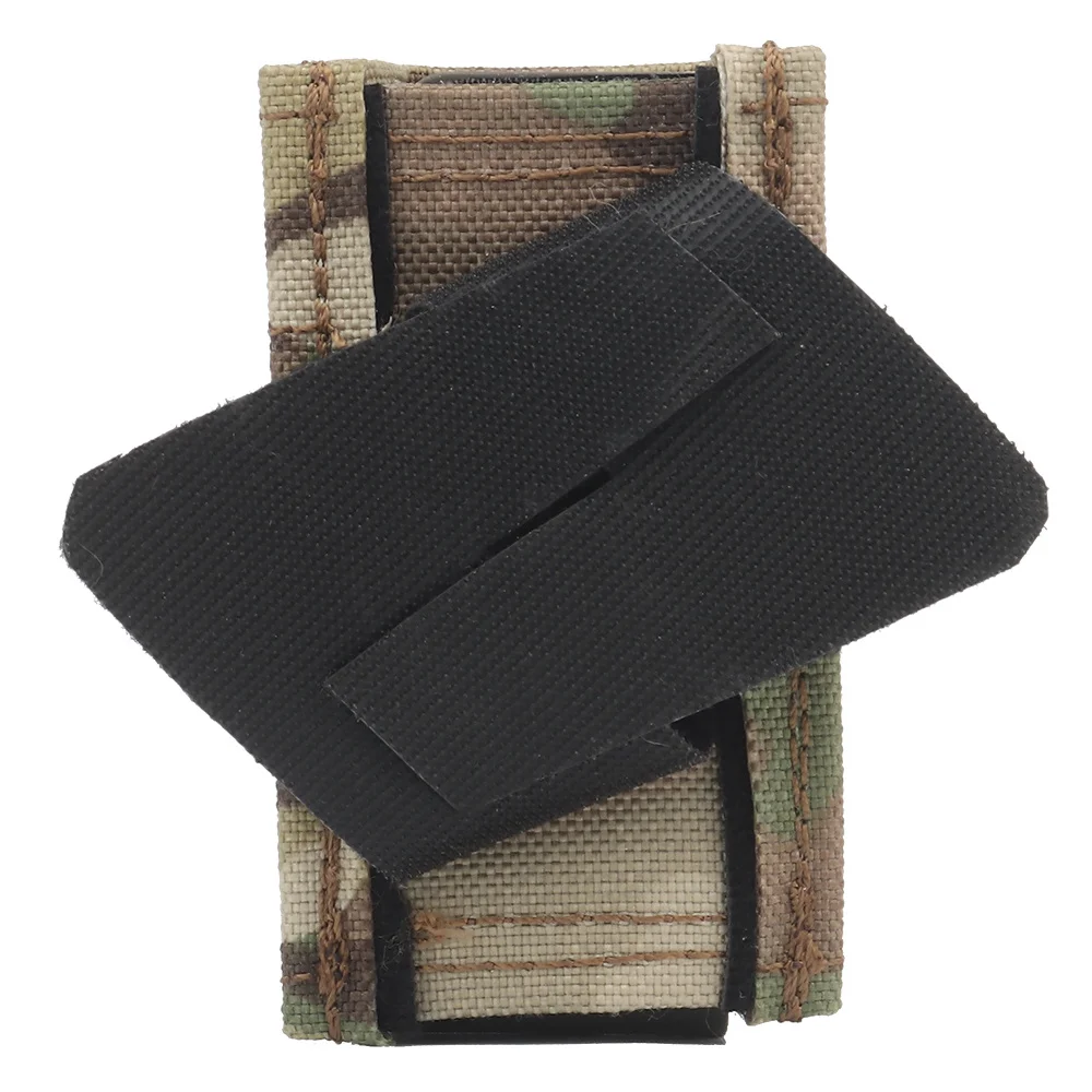 9MM Single Magazine Pouch Insert Back With Hook  For GLOCK M9 P226 HK USP Hunting Airsoft Faster Retention System Pistol Mag Bag