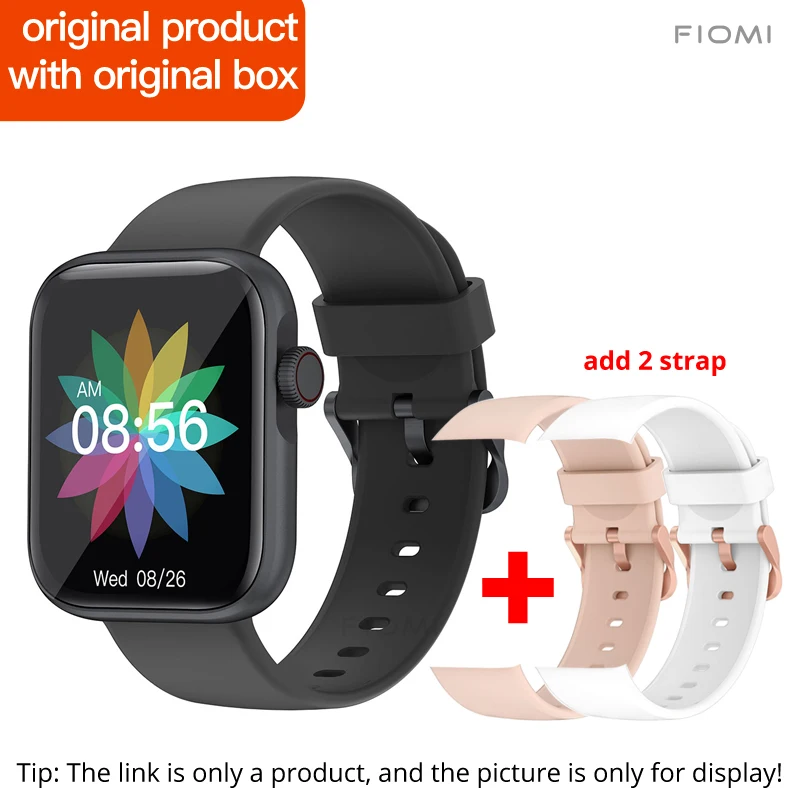 FIOMI L201 Women Smart Watch Bluetooth Call Custom Dial Touch Waterproof newMen Smartwatch For Android IOS Sports Fitness Tracke 
