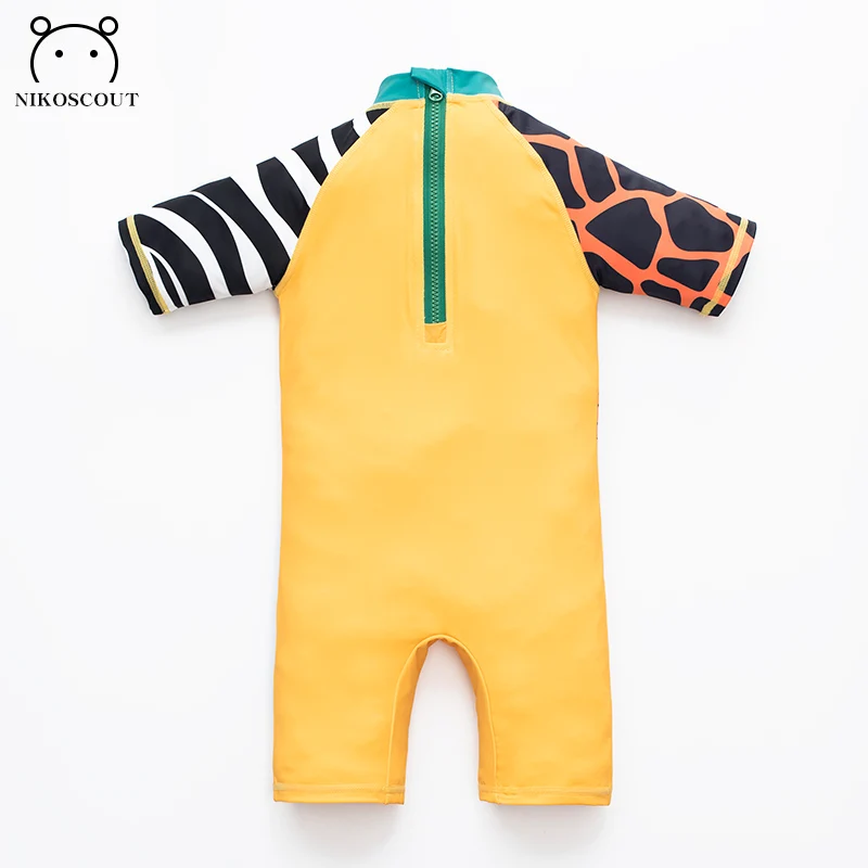 Children's Swimsuit, Boy's Baby Swimsuit, Baby Boy's Quick-Drying One-Piece Sun Protection Cute Swimsuit for Small and Medium-Sized Children - 2