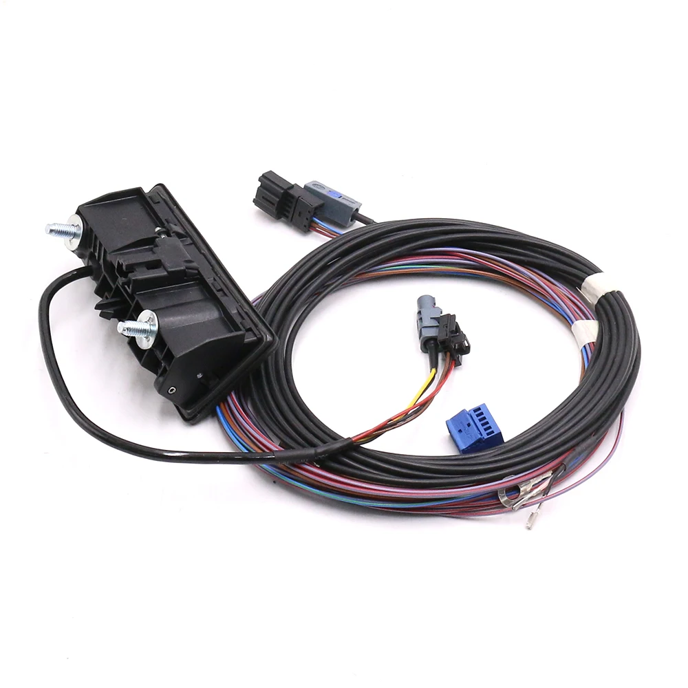 JETTA MK6 YETI Sharan Tiguan 5N MIB 2 Discover Media MIB 2 PRO 라디오 트렁크 핸들 후면보기 카메라 로우 카메라 키트, RCD330 360