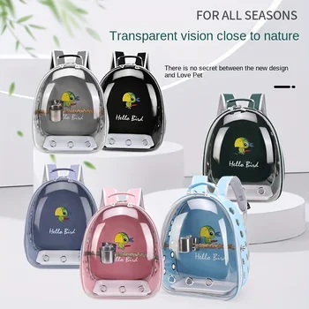 Transparent Bird Carrier Backpack 1