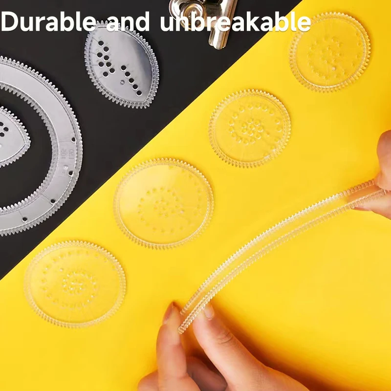 Multifunction Interlocking Gears Wheels Spirograph Drawing Toy Child Creative Drawing Toys cultivate Kids Practical Ability Toys 3