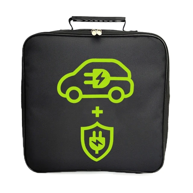 Car Charging Cable Bag Portable Ev Chargers Cable Storage Bags