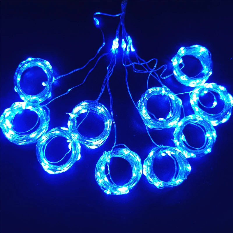 thumbnail image 1 of USB Plug Christmas Curtain LED String Lights Christmas Tree Decor 2025 New Year Decor Lights Decor for Home Bedroom Garland Lamp, 1 of 5