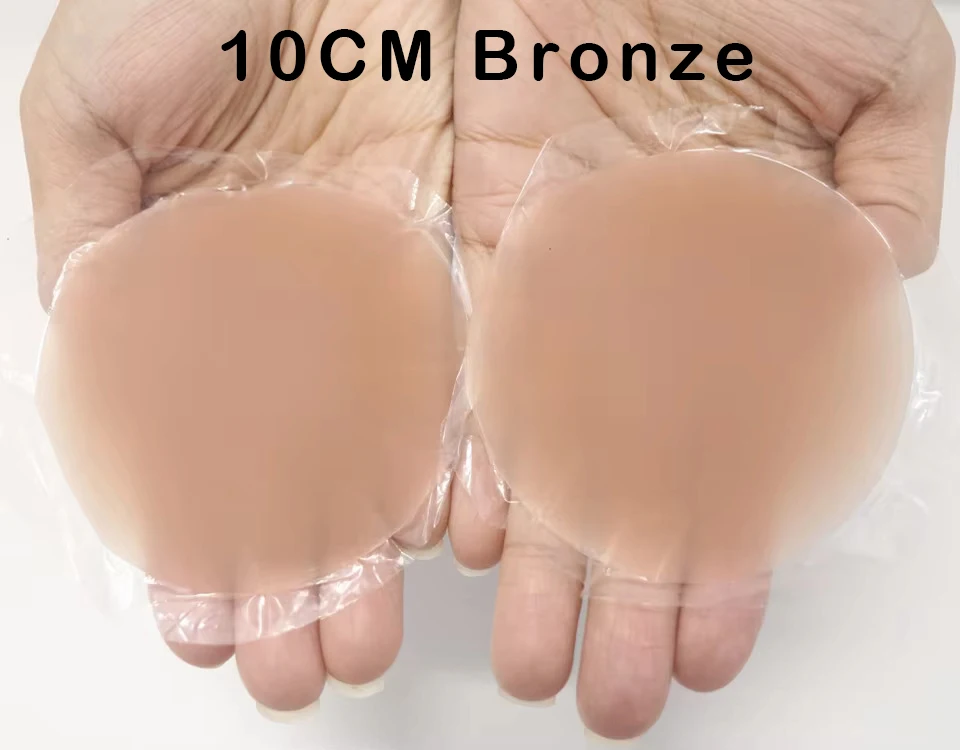 Copricapezzoli Invisibili In Silicone - Riutilizzabili E Ultra Sottili Per Abiti Scollati E Senza Reggiseno - Foto 9