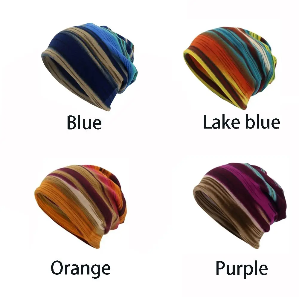 Leisure turban hat Hats keep warm in autumn and winter, Korean version of the trendy Baotou hat lovers bib multi-function hood