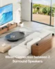 ULTIMEA 250W 5.1 Soundbar for TV, Home Theater Virtual Surround Sound System with App Control, Subwoofer & 2 Surround Speakers 3