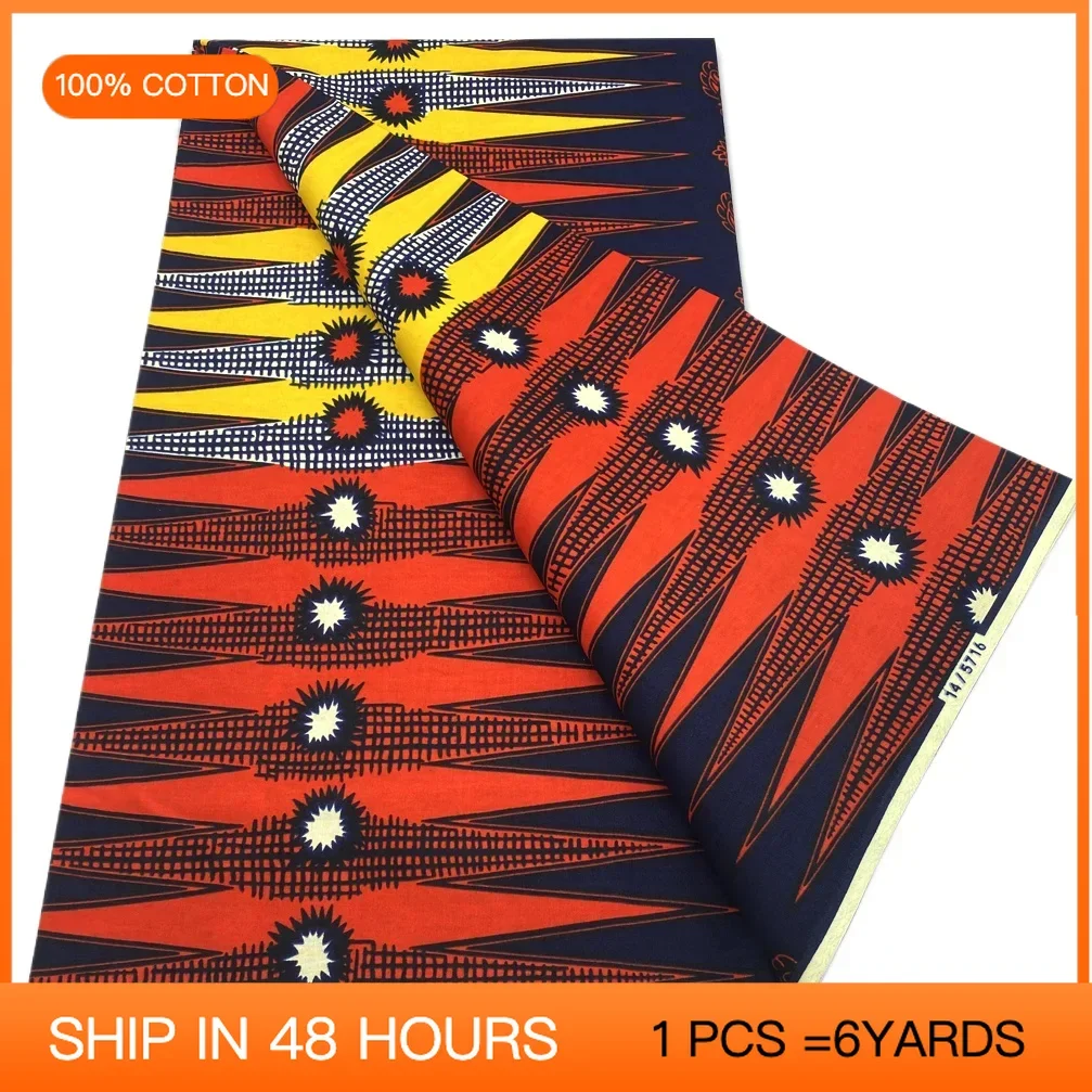 New100%CottonRealWaxAnkaraFabric2025AfricanPrintFabricForWeddingDressSoftAfricanWaxFabric6yards-AliExpress15