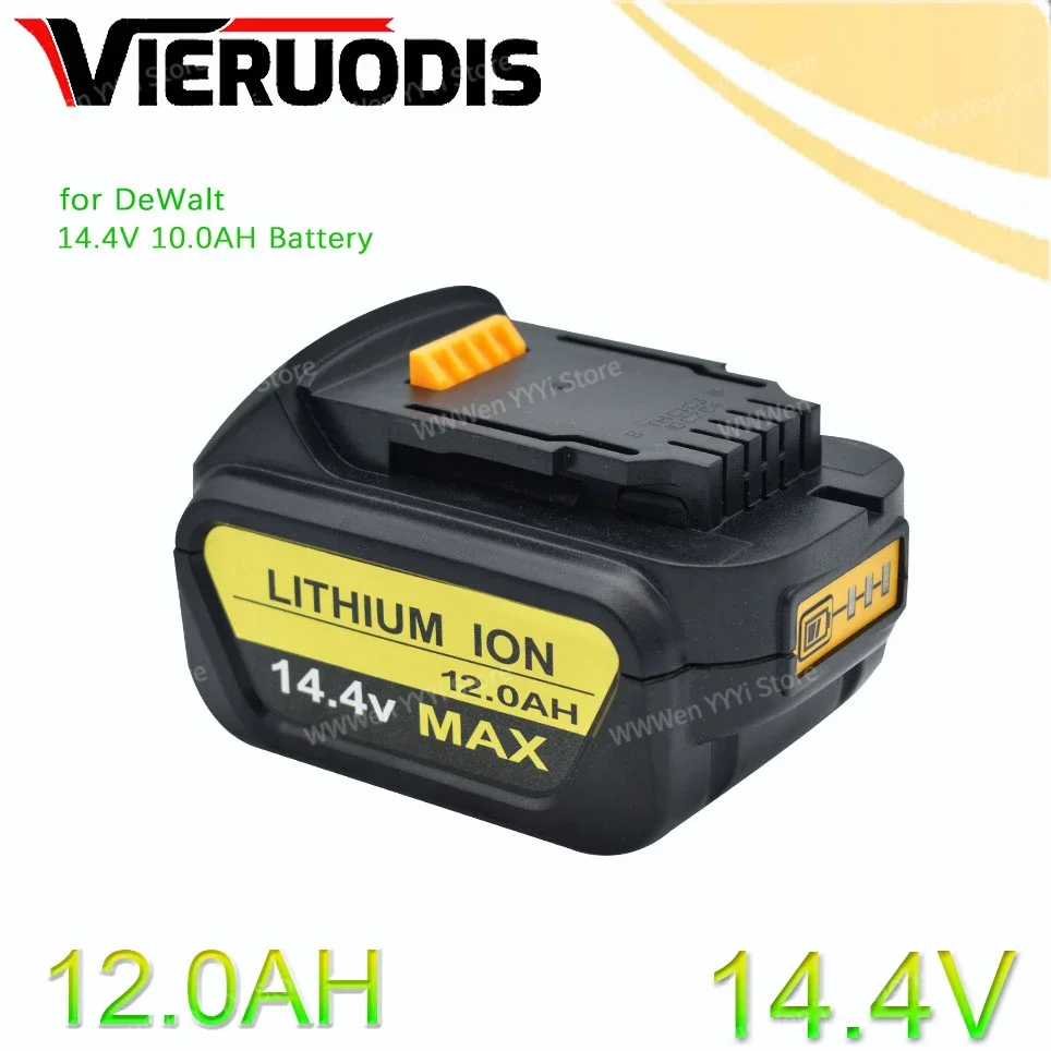 

for Dewalt 14.4V 12.0AH power tools battery DCB140 DCB142 DCD735L2 DCF835C2 DCF835L2 DCL030 DCB141 lithium-ion battery