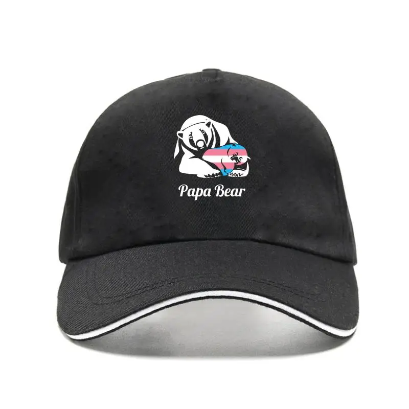 

LGBTQ Papa Bear Trans Child Equal Rights Transgender Gift Baseball Cap Fashion Printed men's Baseball Cap Snapback Flat Brim