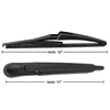 Rear Wiper ARM & Blade For Nissan X-Trail T32 2013-2019 OEM Quality Back  Windscreen Clean Tailgate Window Brush 28780-4CC0A 3