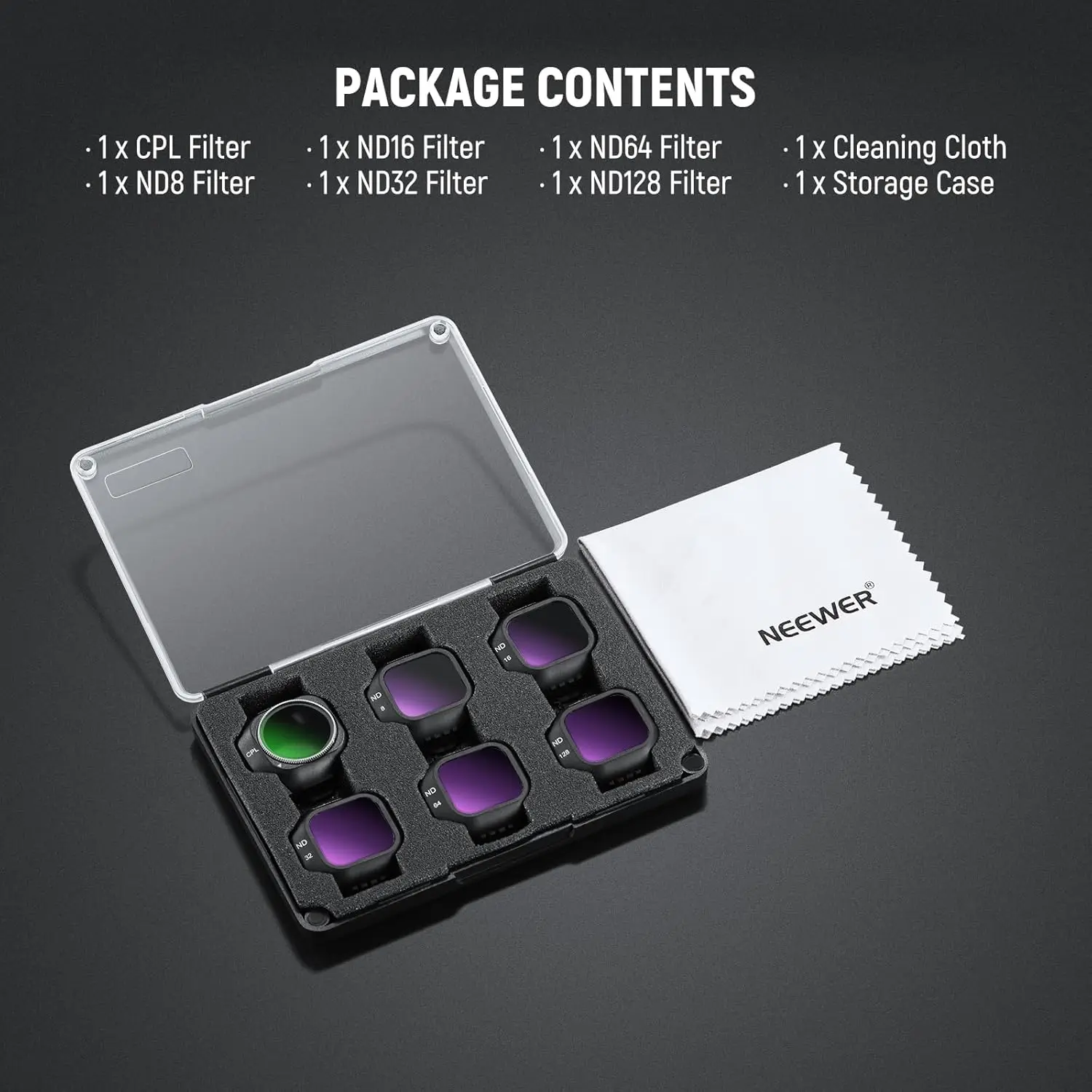Pales haute performance pour DJI Mini 5 Pro, détail des fixations et du design aérodynamique.