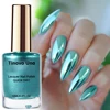 Tinovo Uno Metallic Nail Polish Lake Blue Reflective Nail Varnish Enamel Quick Dry Metal Color Nails Lacquer Manicure Hardener 3