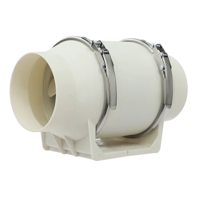 Ventilateur d'extraction en ligne 220V, 2600 tr/min, puissant, pour conduits, extracteur d'air haute efficacité pour salle de bain, cuisine, serre de culture 1