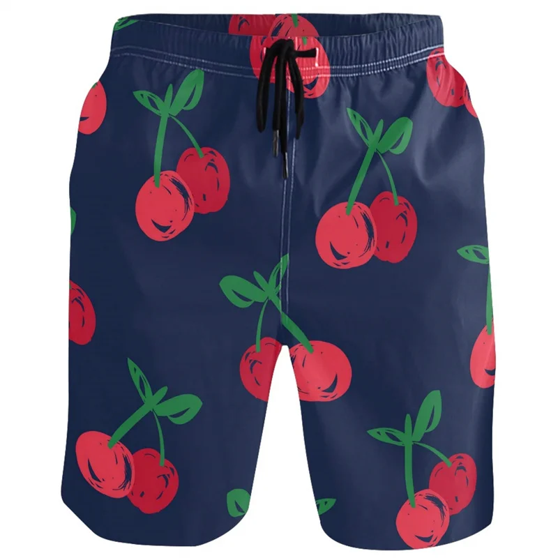 

3D Print Mushroom Sunflower Beach Shorts For Men Outdoor Loose Street Short Pants Casual Swimming Trunks Summer Board Shorts