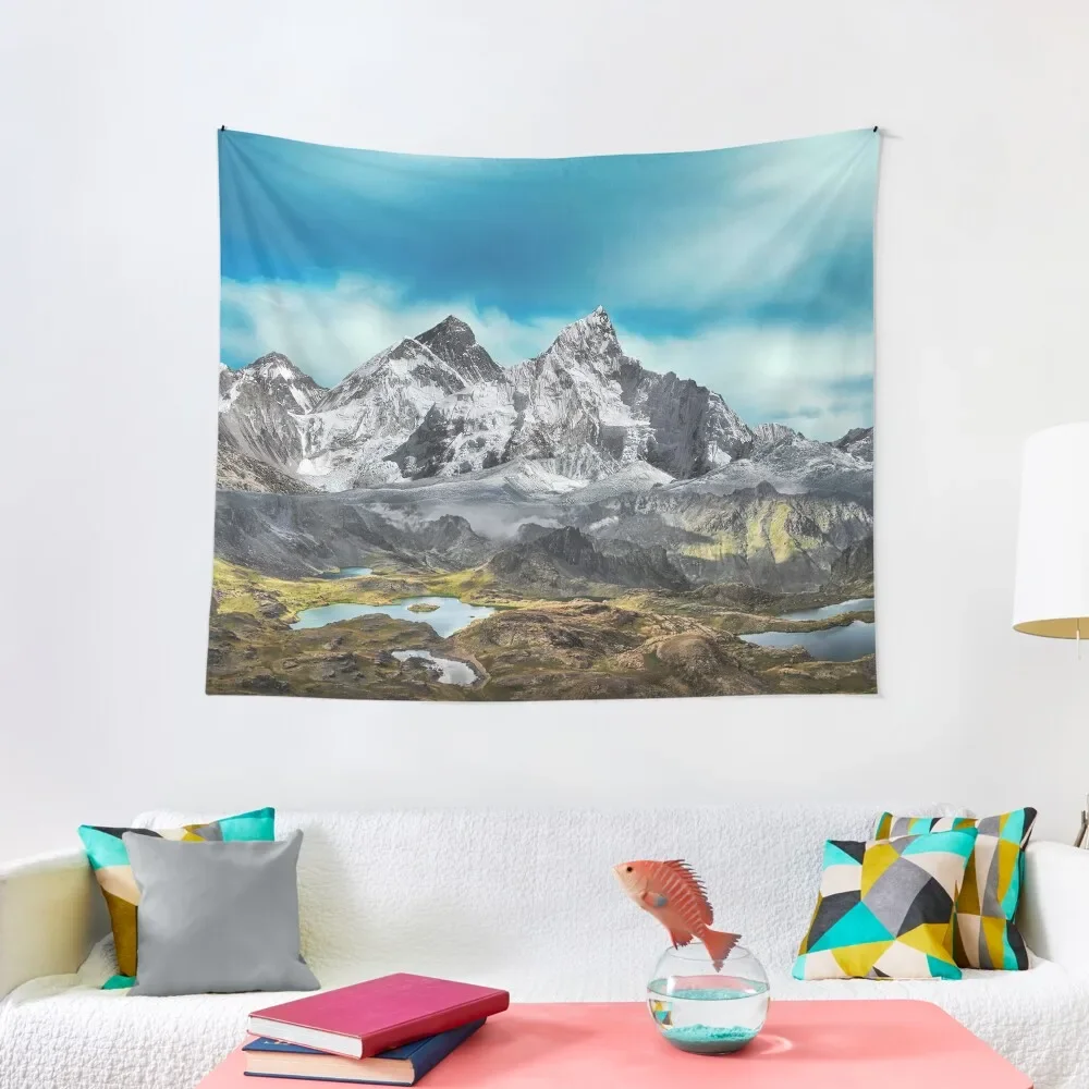 

Snowy mountains Tapestry Wall Decor Decoration For Home Home Decoration Bedroom Decoration Tapestry