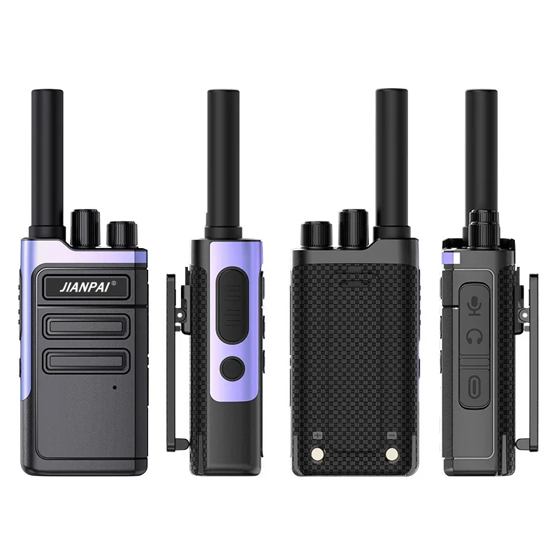 Jianpai V8 walkie-talkie outdoor civilian 50 kilometers high-power mini children's walkie-talkie small handheld