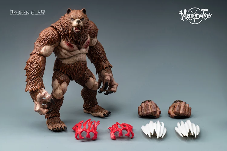 MemoryToys 1/10 Adventurer's World Berserker Bear Men Model Full