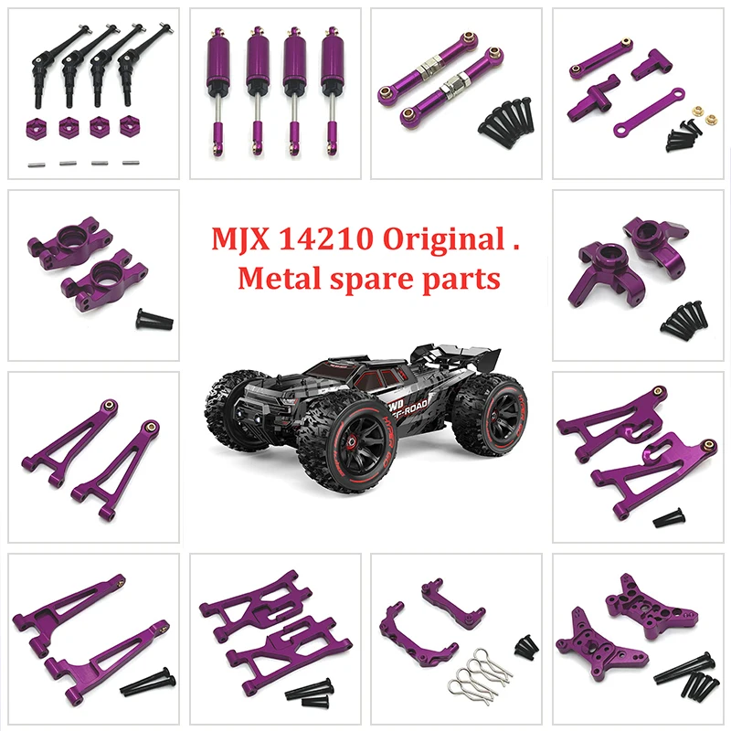 Alloy Aluminum Steering Assembly Upgrade For Tamiya CC01 RC Car - Red Anodized (1/10 Scale) - View #3