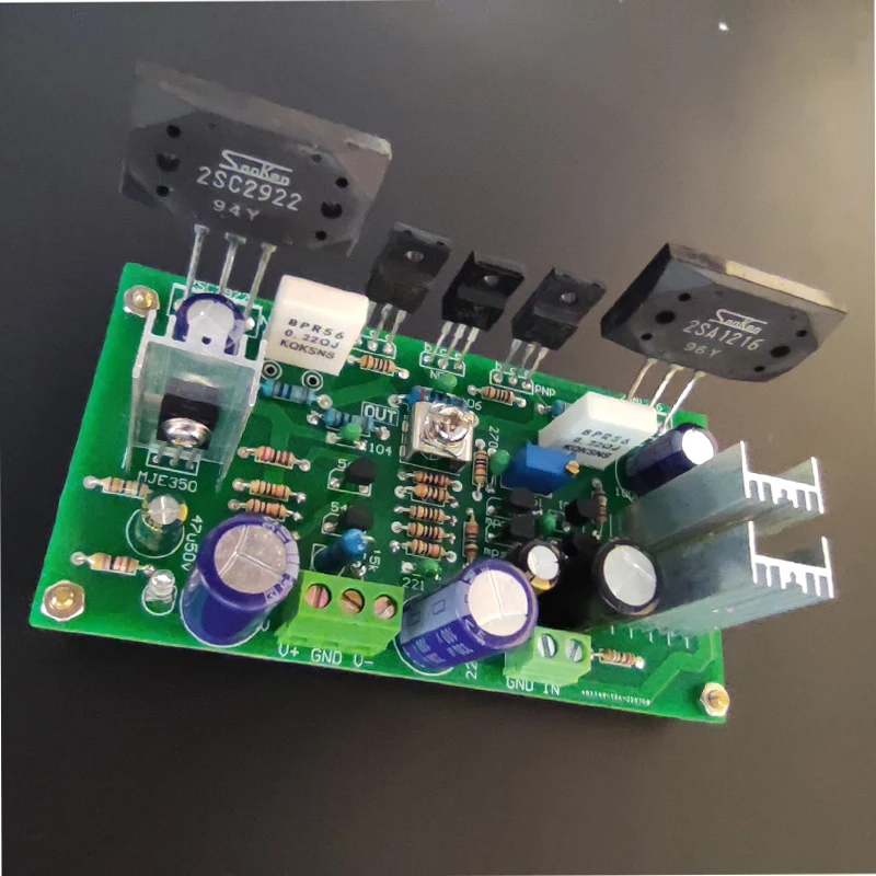 Sanken 2SC2922 2SA1216 HIFI 200W Power Amplifier Board DC24V 80V