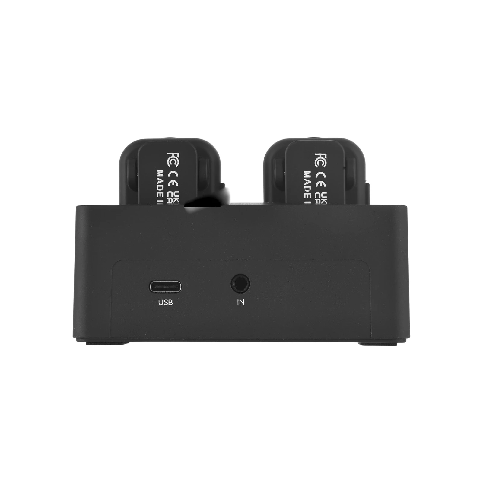 M-VAVE 2.4GHz Wireless Earphone Monitor Transmission System Rechargeable 1 Transmitter and 2 Receiver 4 Working Modes Lossless