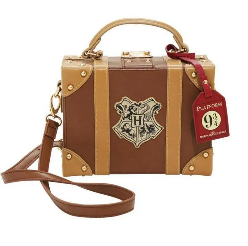 Luggage Harries Cosplay Travel Bags Potter School Hogwart Students Suitcase Collectibles Handbag Shoulder Bags Tote