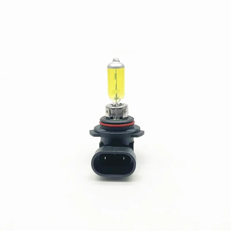 2 Pcs 9006 12V 55W Yellow Lights 3000k  HB4 Car Headlight Auto Fog Lamps Halogen Bulbs 5