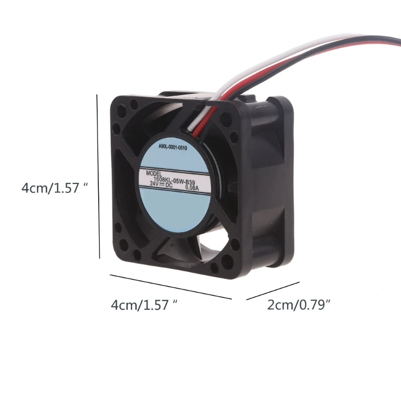 NMB 1608KL-05W-B39 팬용 NMB FANUC 시스템용 40mm 2라인 쿨러 라디에이터