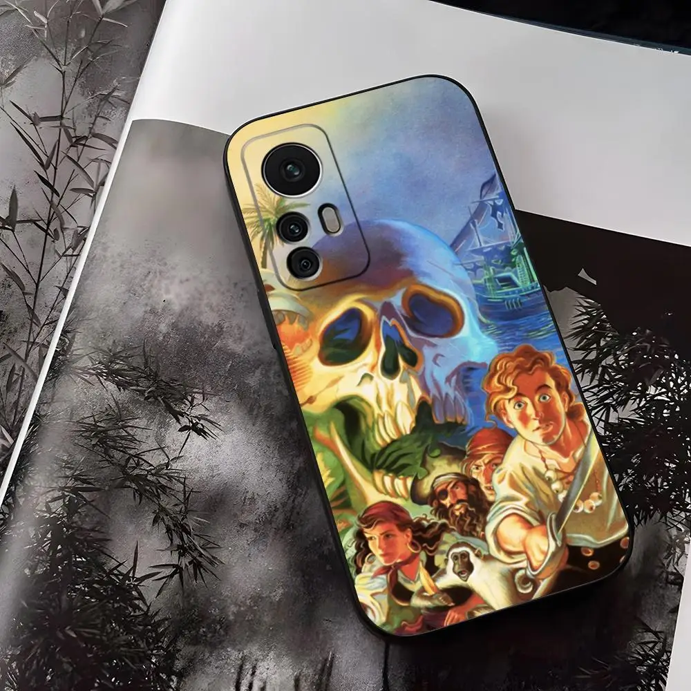 Custodia Per Telefono Monkey Island Fundas Per Redmi Note 12S 11 12 10 7 8 9 T 10A A2 Pro Plus Silicone Coque