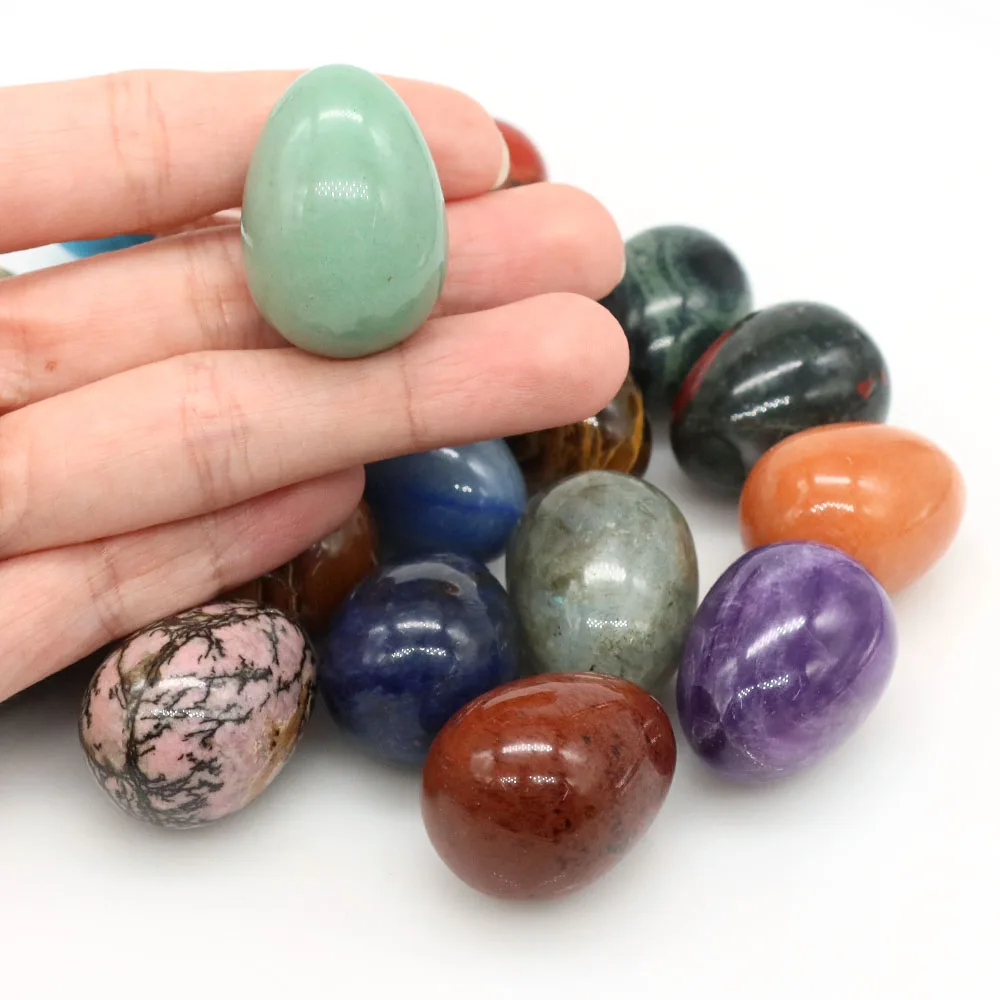 Natural Quartz Crystal Stones 22x30mm decorative stones